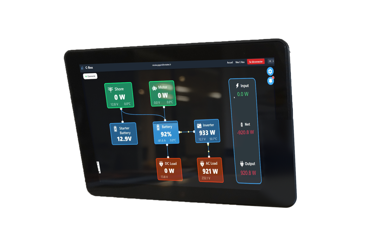 Cristec C-Touch — 7" Touchscreen Display for the C-Box