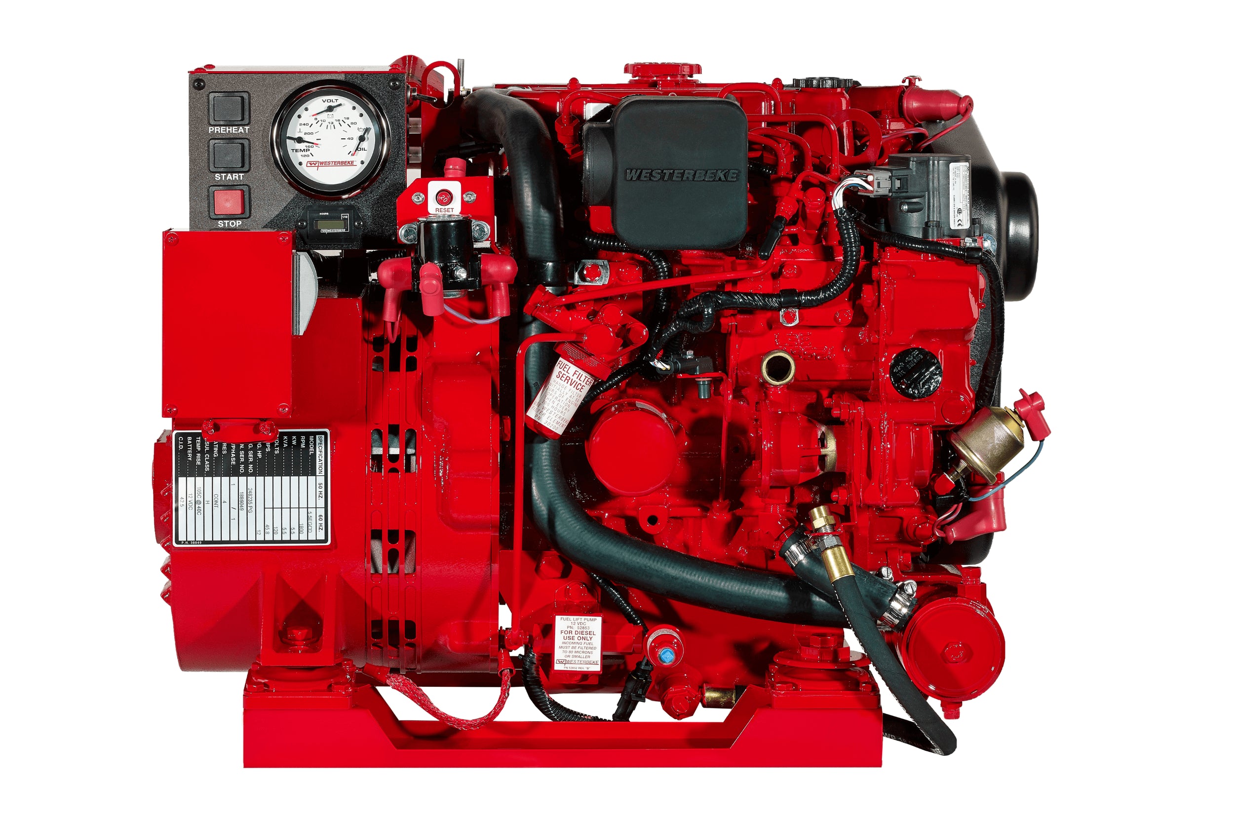 Westerbeke 5.0 EGCD Marine Generator