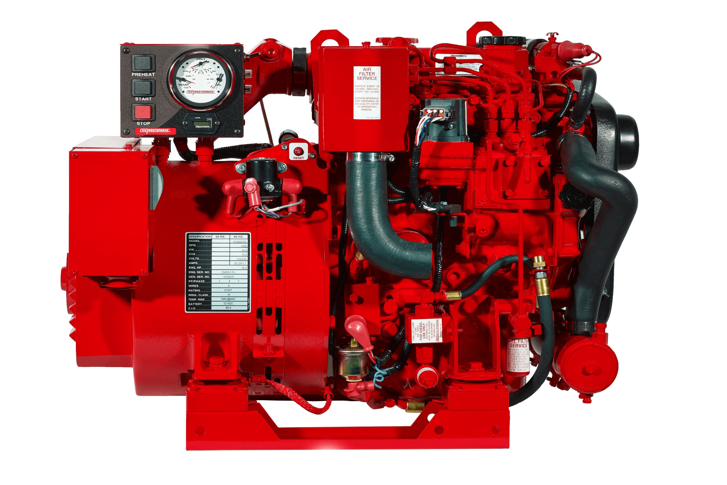 Westerbeke 8.8 Marine Generator