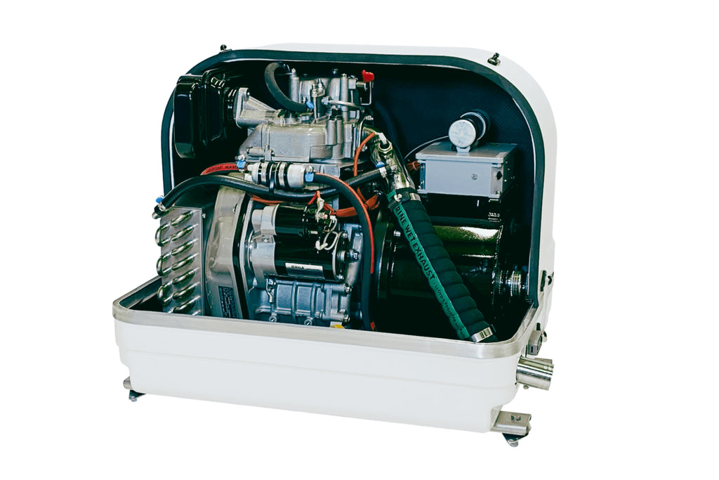 Paguro 5.5 SY marine generator open