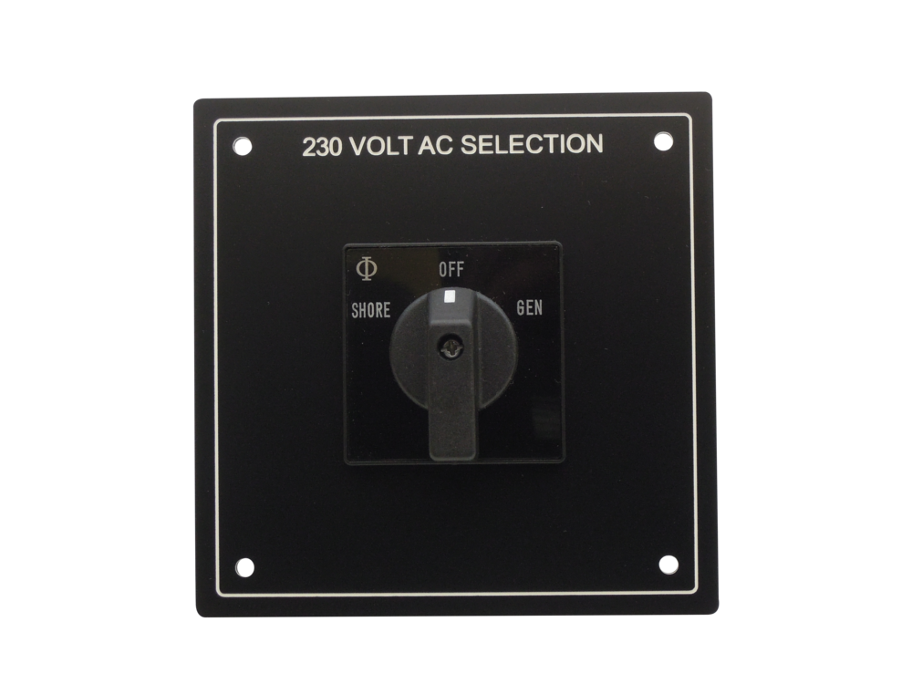 Shore Power Changeover Switch