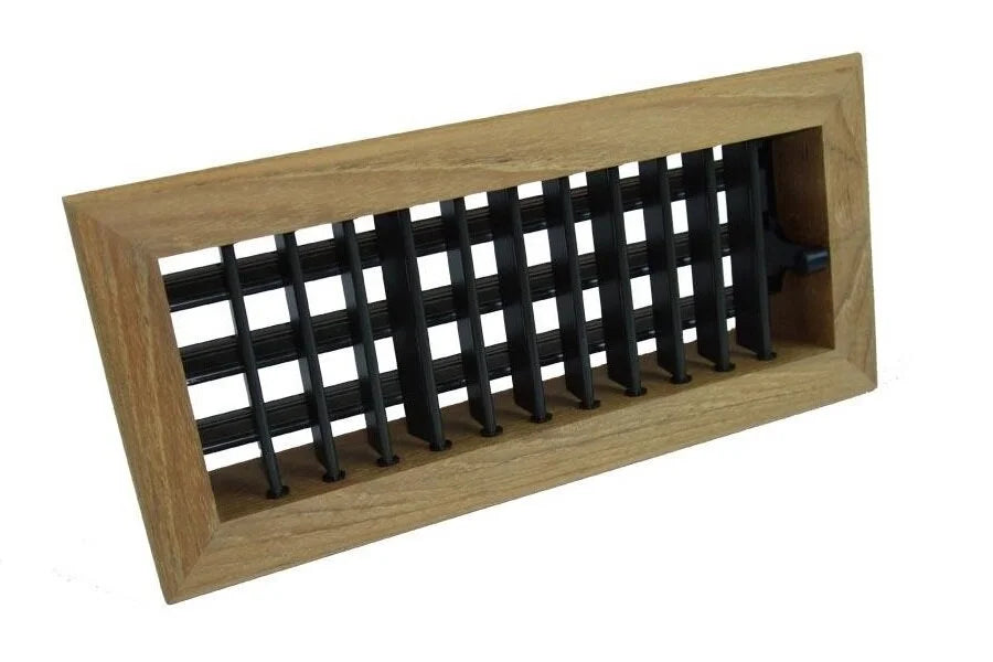 Teak 2-Way Supply With Damper