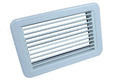 White Plastic Supply Grilles